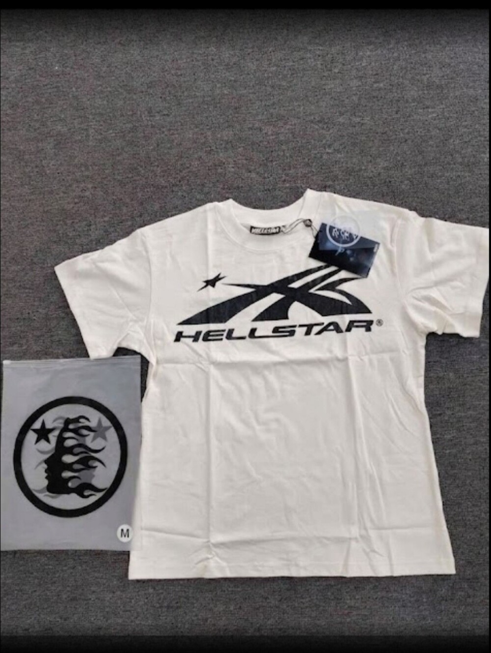 Men’s White Hellstar Graphic T-Shirt
